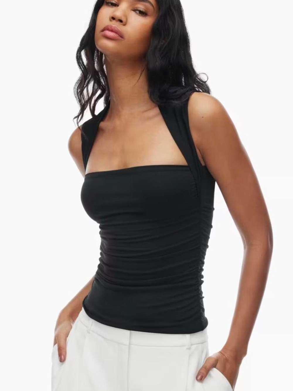 Aritzia Contour Flourish Top